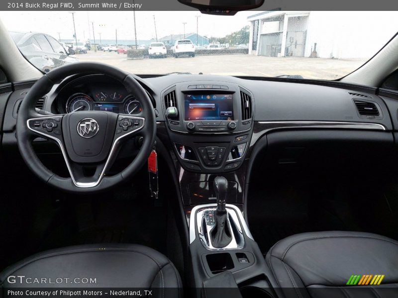 Summit White / Ebony 2014 Buick Regal FWD