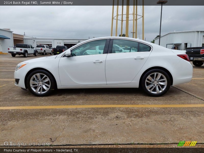 Summit White / Ebony 2014 Buick Regal FWD