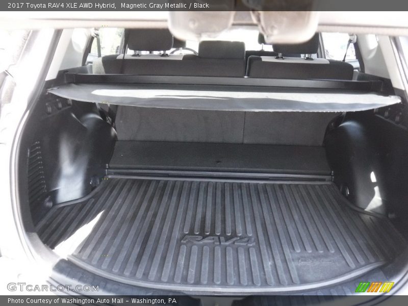 Magnetic Gray Metallic / Black 2017 Toyota RAV4 XLE AWD Hybrid