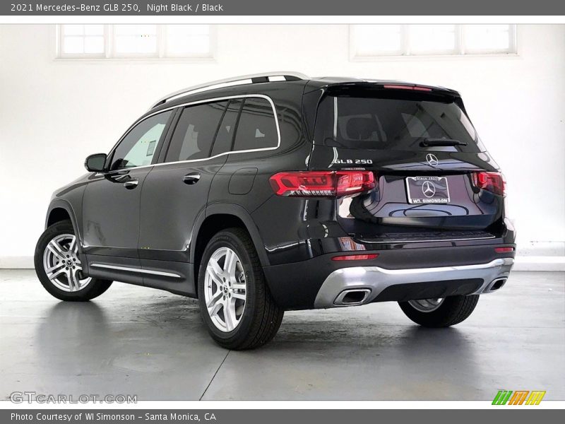 Night Black / Black 2021 Mercedes-Benz GLB 250