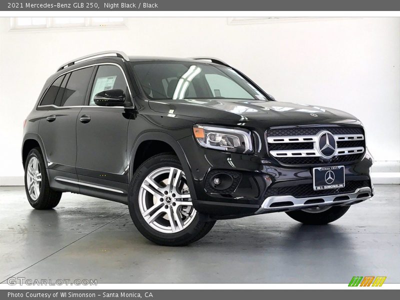 Night Black / Black 2021 Mercedes-Benz GLB 250