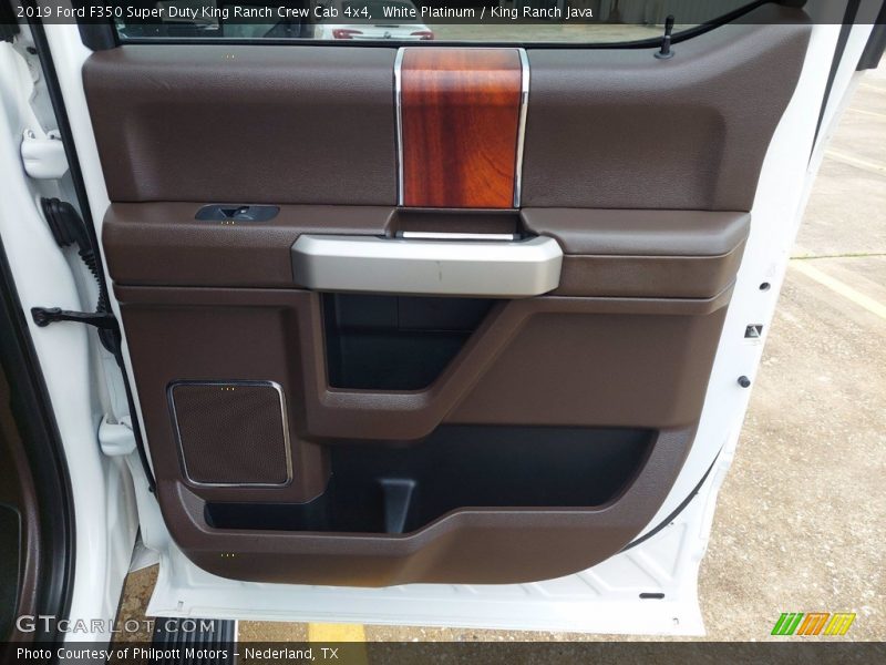 Door Panel of 2019 F350 Super Duty King Ranch Crew Cab 4x4