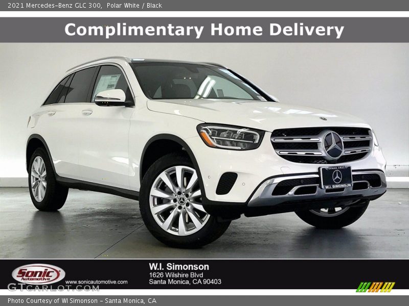 Polar White / Black 2021 Mercedes-Benz GLC 300