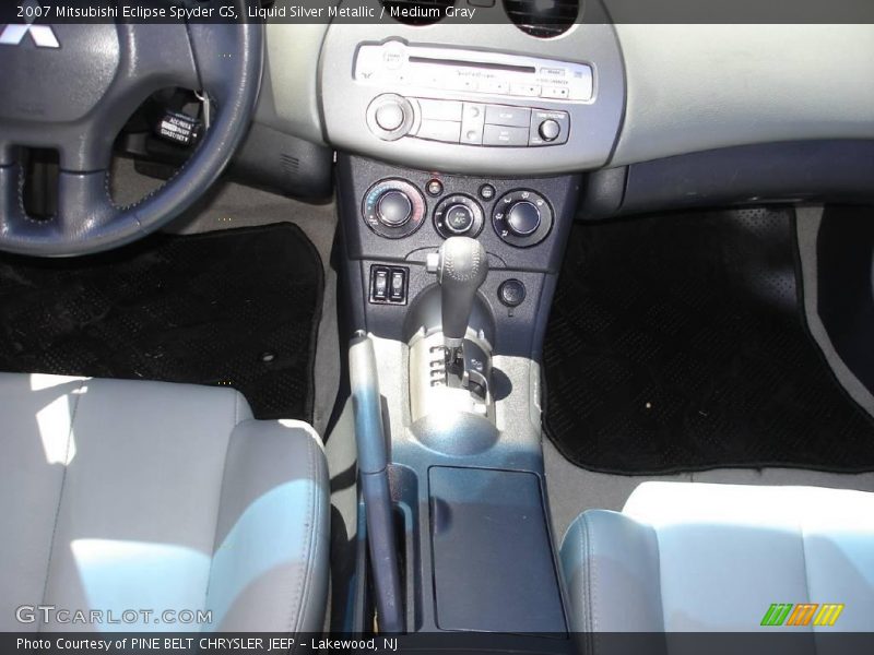 Liquid Silver Metallic / Medium Gray 2007 Mitsubishi Eclipse Spyder GS