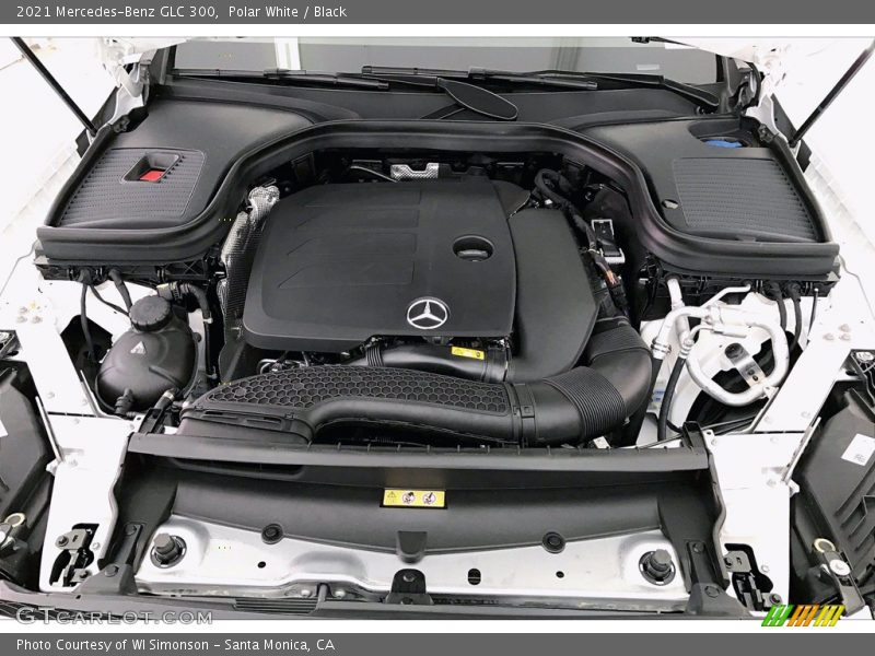 Polar White / Black 2021 Mercedes-Benz GLC 300