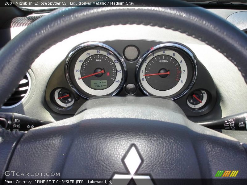 Liquid Silver Metallic / Medium Gray 2007 Mitsubishi Eclipse Spyder GS