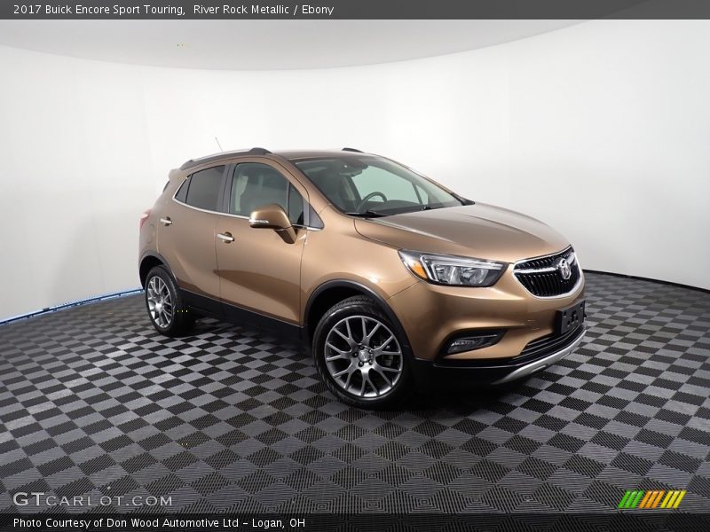 River Rock Metallic / Ebony 2017 Buick Encore Sport Touring