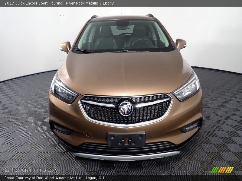 River Rock Metallic / Ebony 2017 Buick Encore Sport Touring