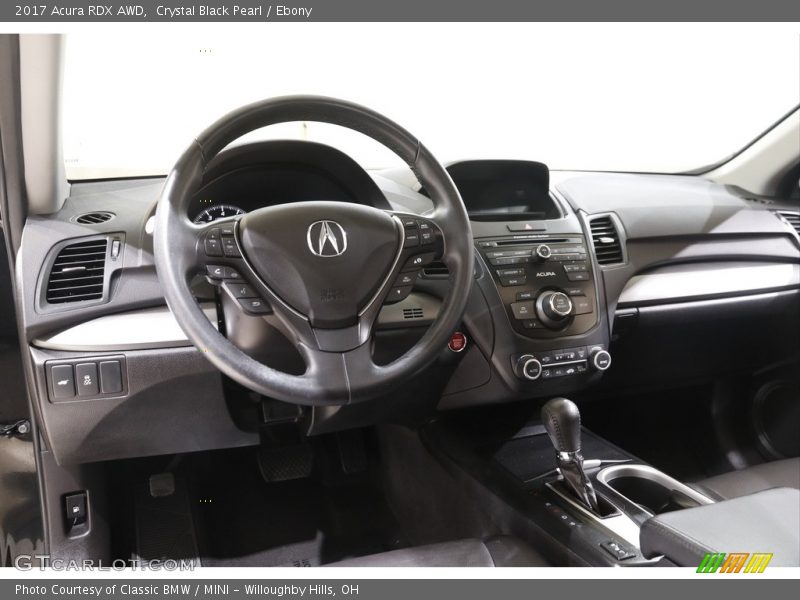 Crystal Black Pearl / Ebony 2017 Acura RDX AWD