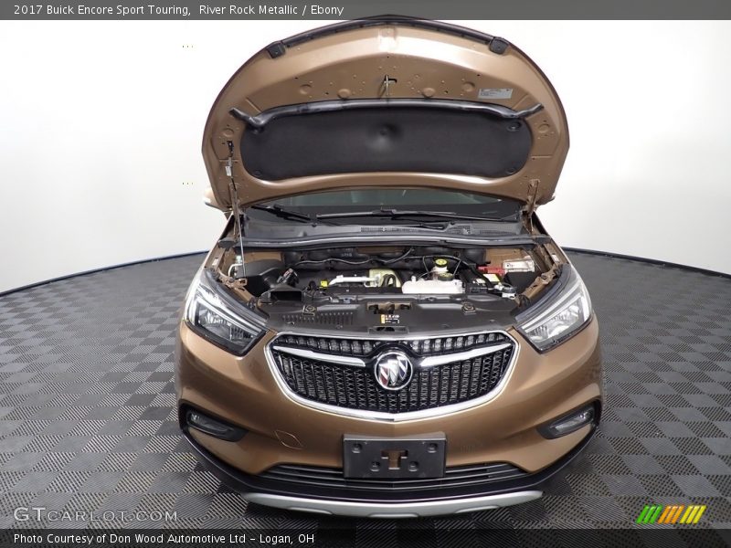 River Rock Metallic / Ebony 2017 Buick Encore Sport Touring
