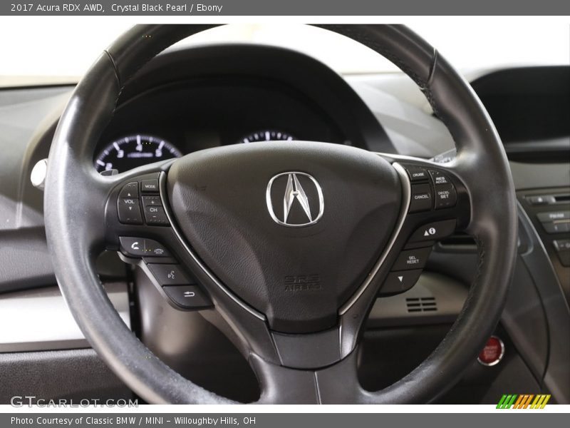 Crystal Black Pearl / Ebony 2017 Acura RDX AWD