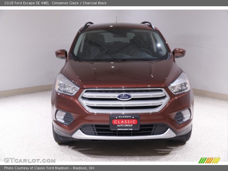 Cinnamon Glaze / Charcoal Black 2018 Ford Escape SE 4WD