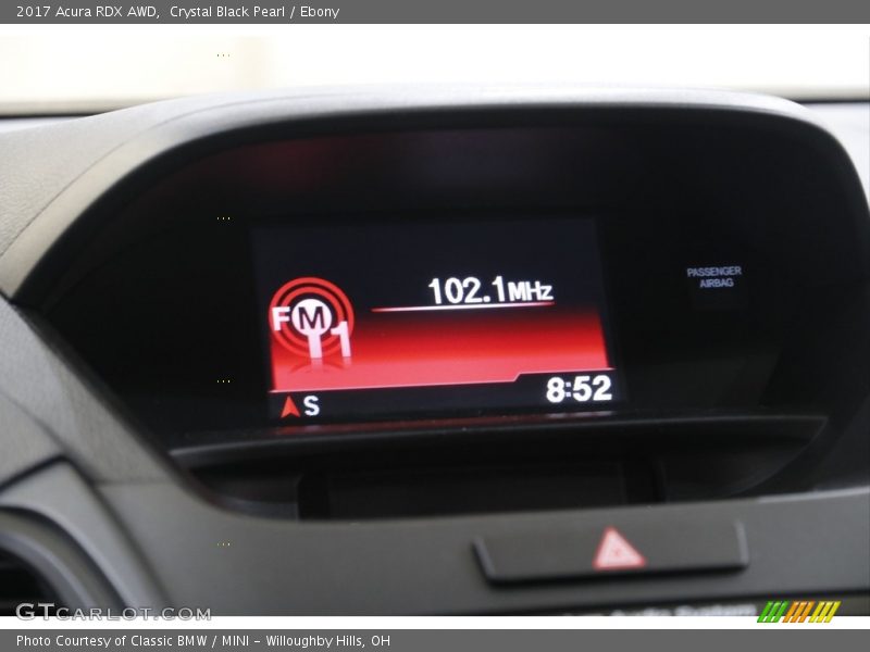 Crystal Black Pearl / Ebony 2017 Acura RDX AWD