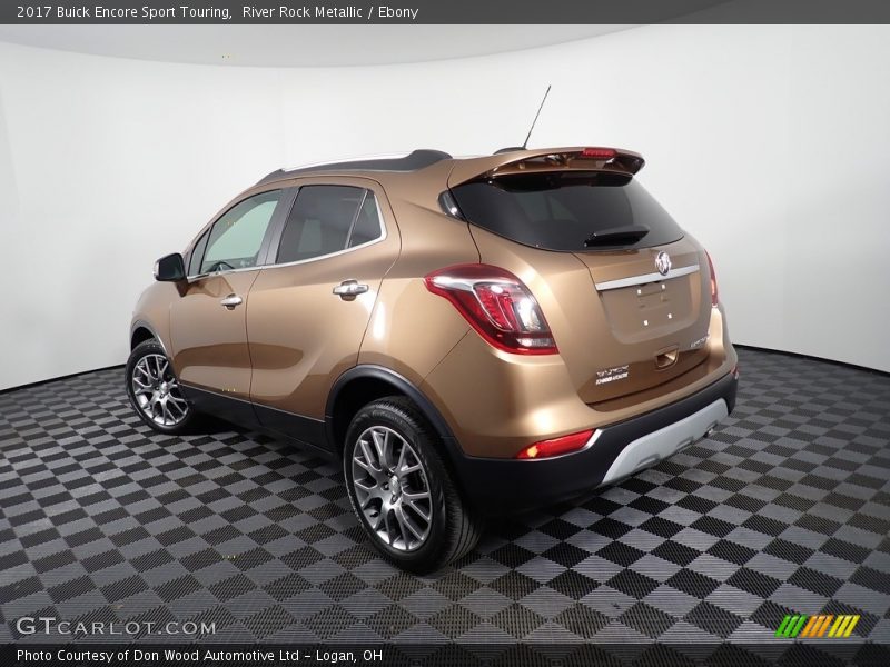 River Rock Metallic / Ebony 2017 Buick Encore Sport Touring