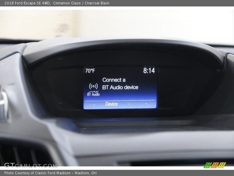 Cinnamon Glaze / Charcoal Black 2018 Ford Escape SE 4WD