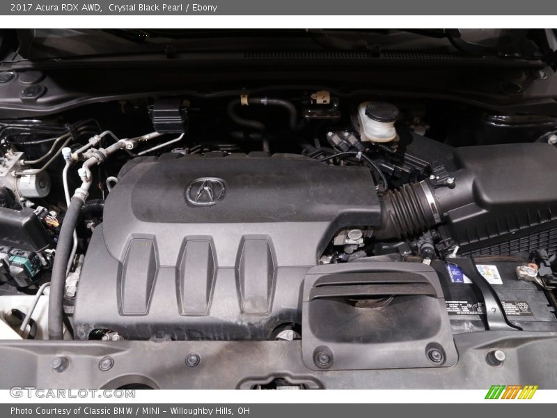 Crystal Black Pearl / Ebony 2017 Acura RDX AWD