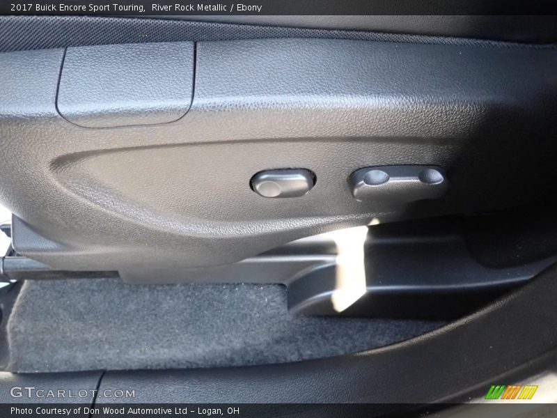 River Rock Metallic / Ebony 2017 Buick Encore Sport Touring