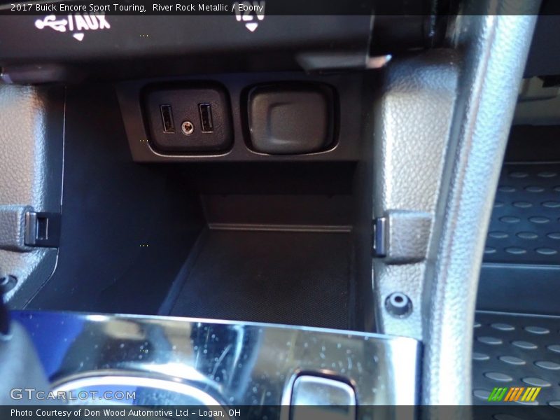 River Rock Metallic / Ebony 2017 Buick Encore Sport Touring