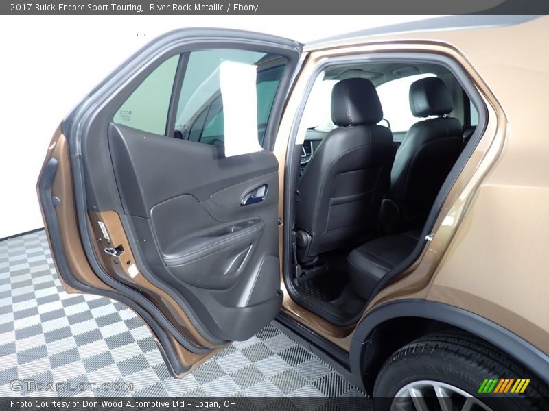 River Rock Metallic / Ebony 2017 Buick Encore Sport Touring