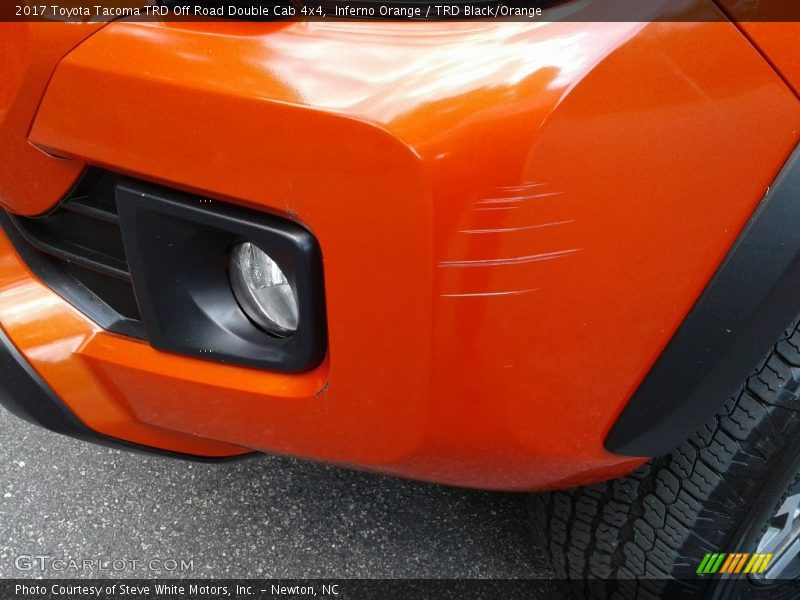 Inferno Orange / TRD Black/Orange 2017 Toyota Tacoma TRD Off Road Double Cab 4x4