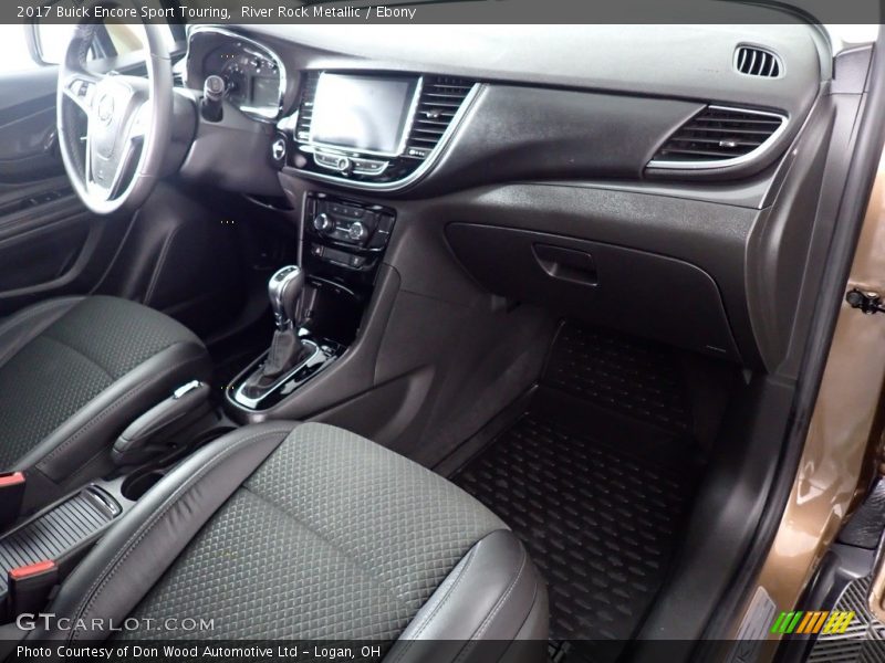 River Rock Metallic / Ebony 2017 Buick Encore Sport Touring
