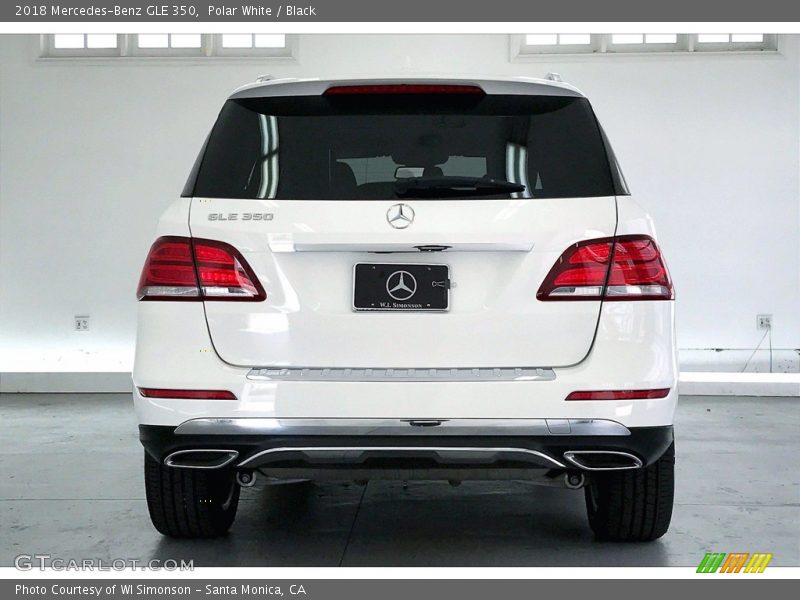 Polar White / Black 2018 Mercedes-Benz GLE 350