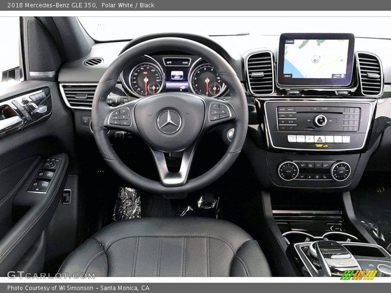 Polar White / Black 2018 Mercedes-Benz GLE 350