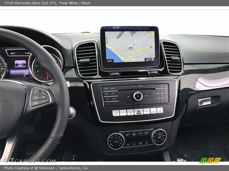 Polar White / Black 2018 Mercedes-Benz GLE 350