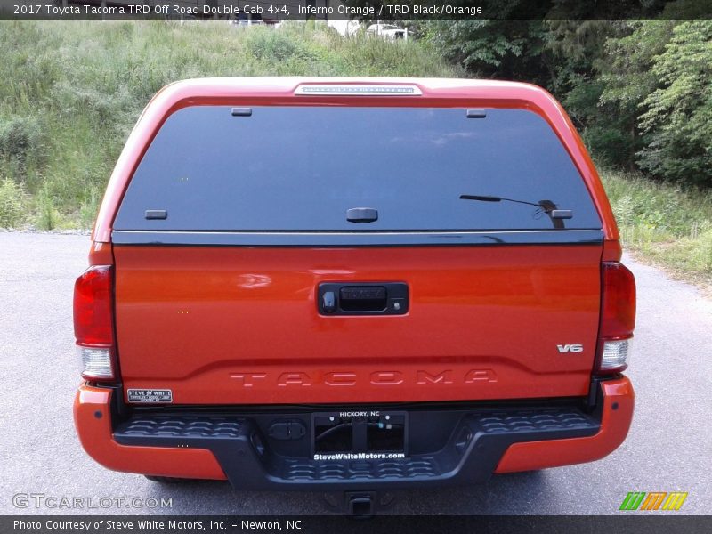 Inferno Orange / TRD Black/Orange 2017 Toyota Tacoma TRD Off Road Double Cab 4x4