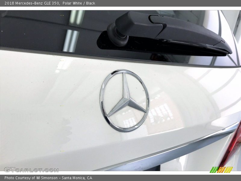 Polar White / Black 2018 Mercedes-Benz GLE 350