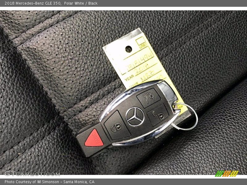 Polar White / Black 2018 Mercedes-Benz GLE 350