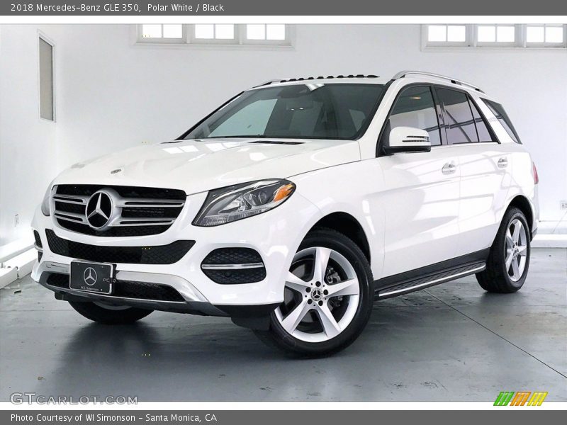 Polar White / Black 2018 Mercedes-Benz GLE 350