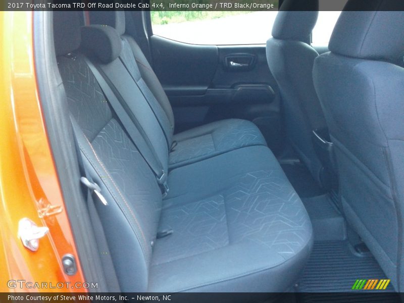 Inferno Orange / TRD Black/Orange 2017 Toyota Tacoma TRD Off Road Double Cab 4x4