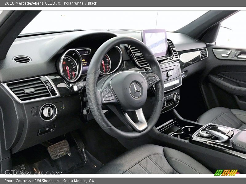 Polar White / Black 2018 Mercedes-Benz GLE 350