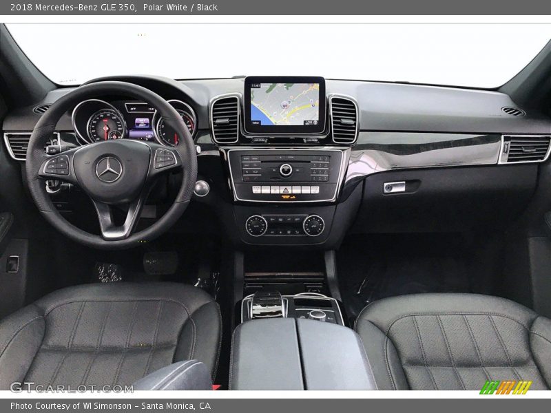 Polar White / Black 2018 Mercedes-Benz GLE 350