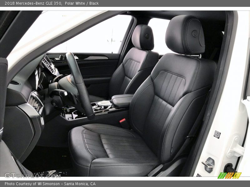 Polar White / Black 2018 Mercedes-Benz GLE 350