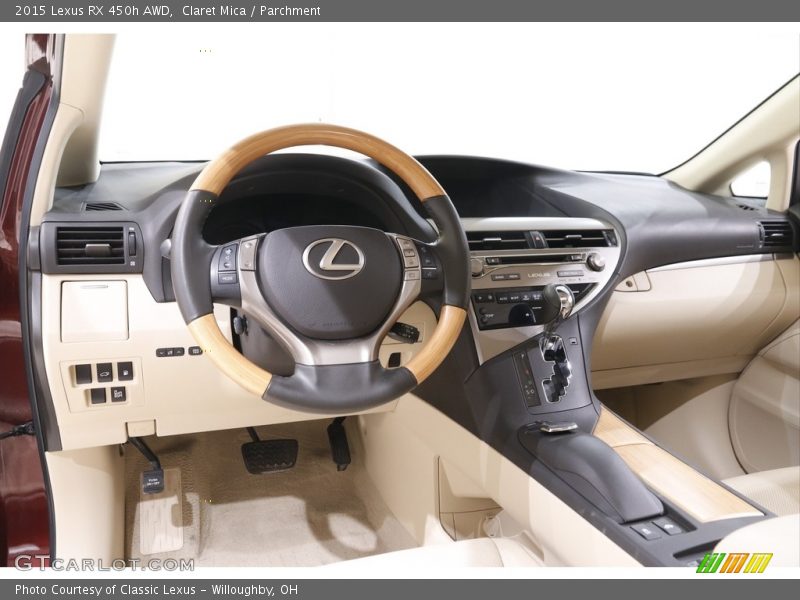 Dashboard of 2015 RX 450h AWD