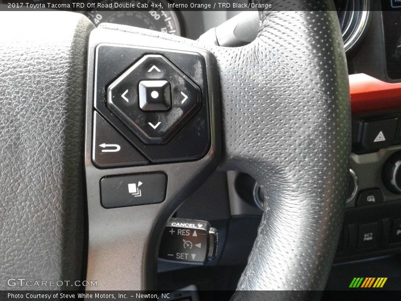 Inferno Orange / TRD Black/Orange 2017 Toyota Tacoma TRD Off Road Double Cab 4x4