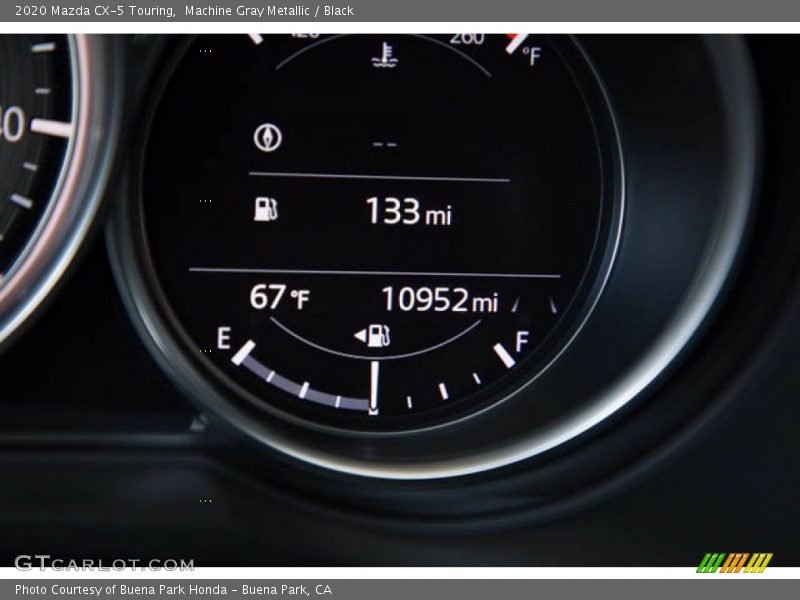 Machine Gray Metallic / Black 2020 Mazda CX-5 Touring
