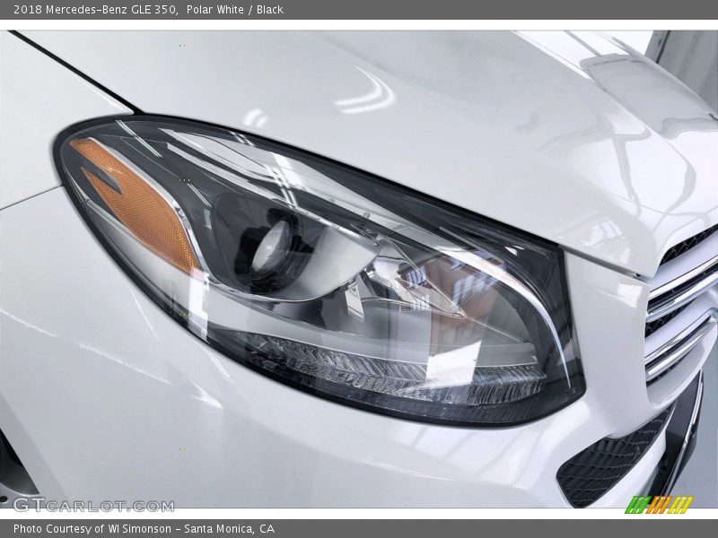 Polar White / Black 2018 Mercedes-Benz GLE 350