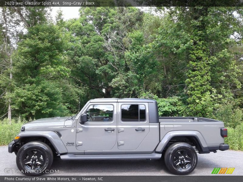 Sting-Gray / Black 2021 Jeep Gladiator Sport 4x4