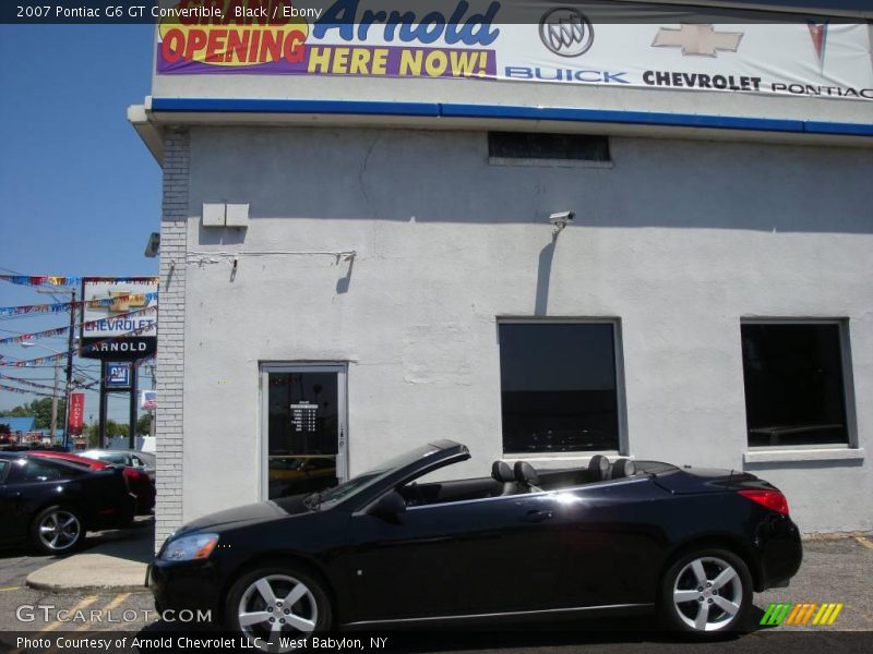 Black / Ebony 2007 Pontiac G6 GT Convertible
