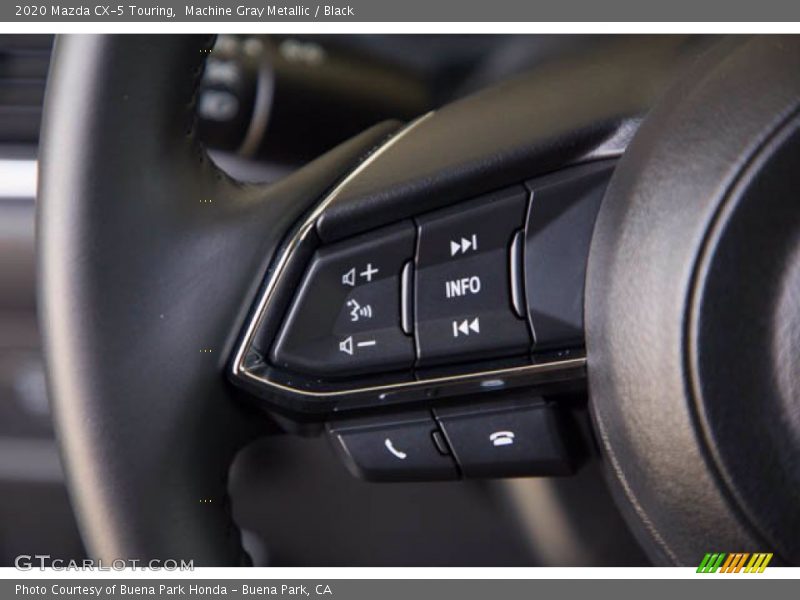 Machine Gray Metallic / Black 2020 Mazda CX-5 Touring