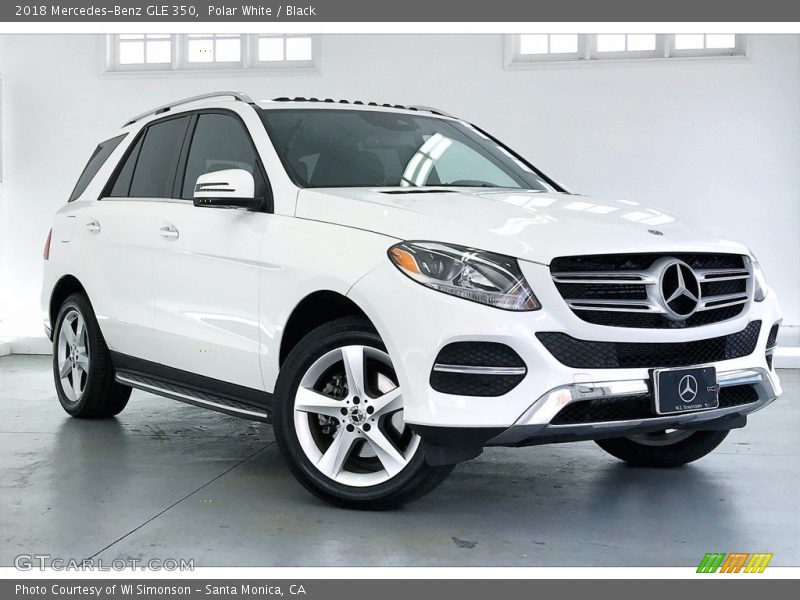 Polar White / Black 2018 Mercedes-Benz GLE 350
