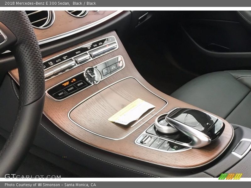 Black / Black 2018 Mercedes-Benz E 300 Sedan