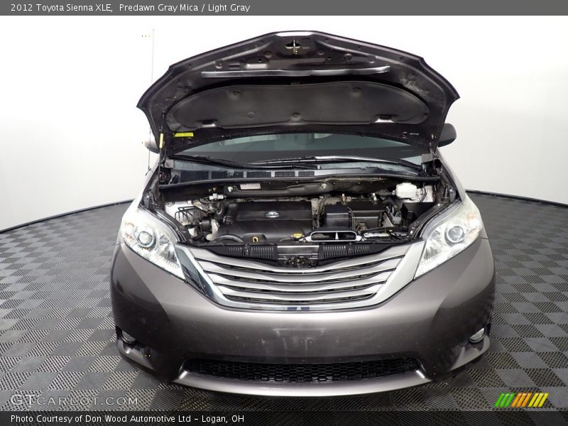 Predawn Gray Mica / Light Gray 2012 Toyota Sienna XLE