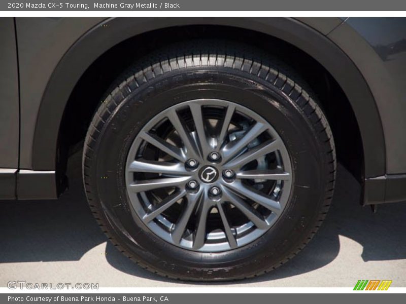 Machine Gray Metallic / Black 2020 Mazda CX-5 Touring