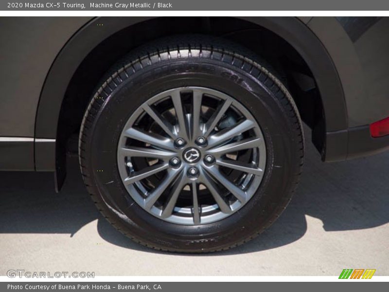 Machine Gray Metallic / Black 2020 Mazda CX-5 Touring