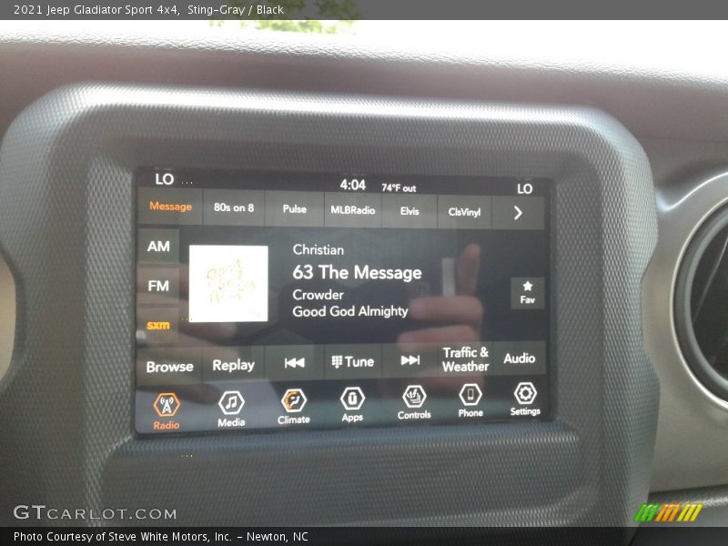 Sting-Gray / Black 2021 Jeep Gladiator Sport 4x4