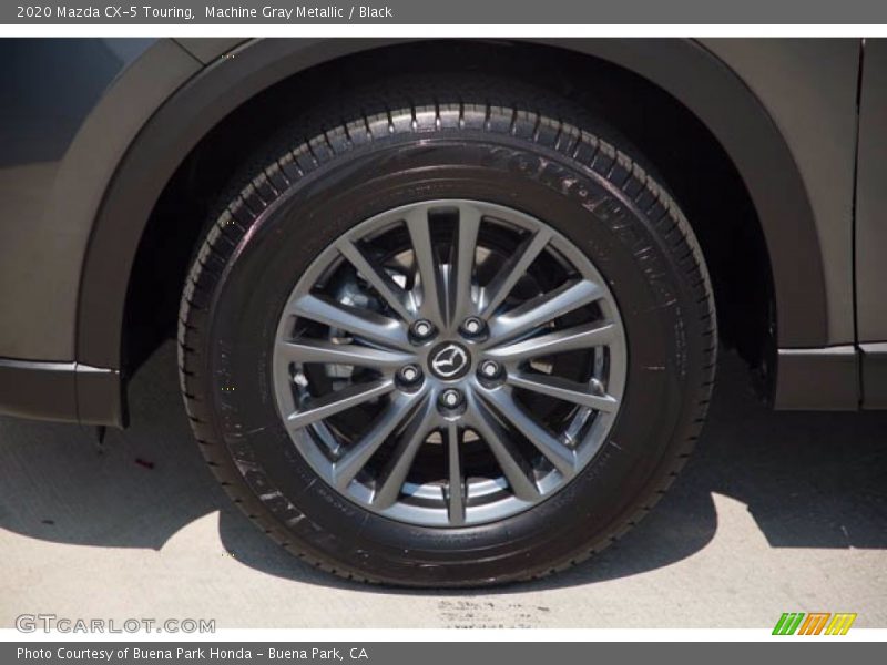 Machine Gray Metallic / Black 2020 Mazda CX-5 Touring